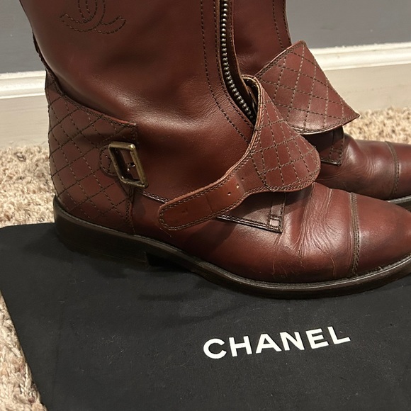 Chanel Zip Up Bootie - Picture 5 of 6